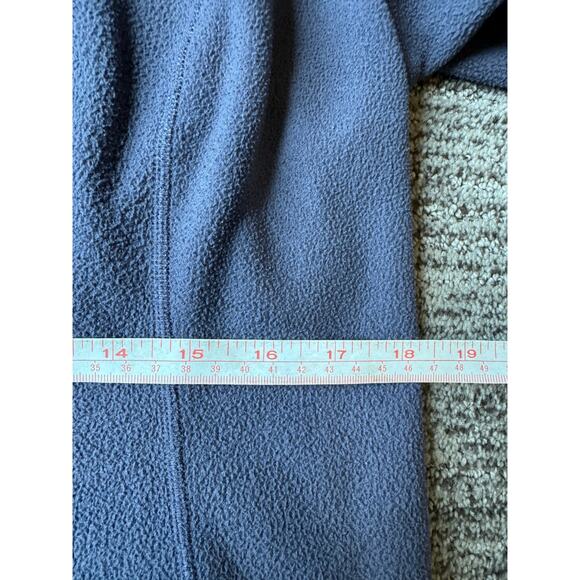 Women's North Face Quarter Zip Fleece. Size XL.   Grey Blue color - Picture 6 of 8